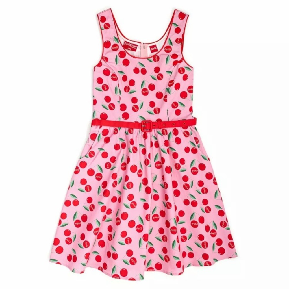 Loungefly stitch shoppe Coca Cola dress